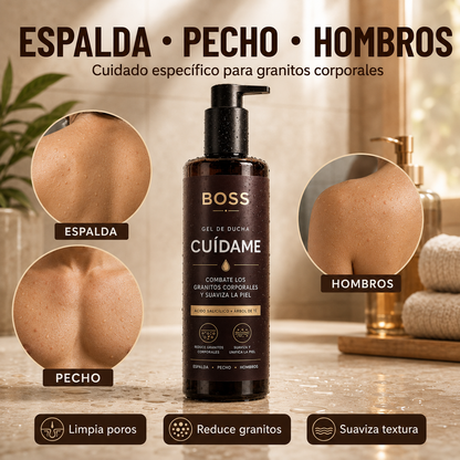 BOSS CUÍDAME — Gel de Ducha Anti-Granitos