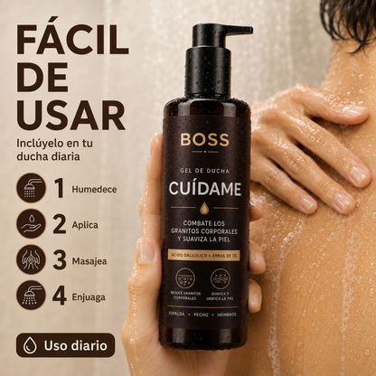 BOSS CUÍDAME — Gel de Ducha Anti-Granitos