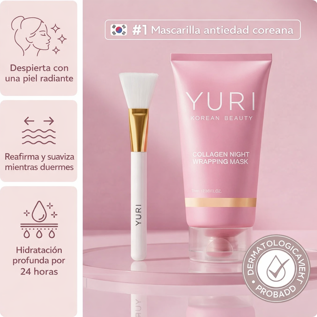 Mascarilla Nocturna Con Efecto Wrap De Colágeno–Despierta con piel firme y luminosa