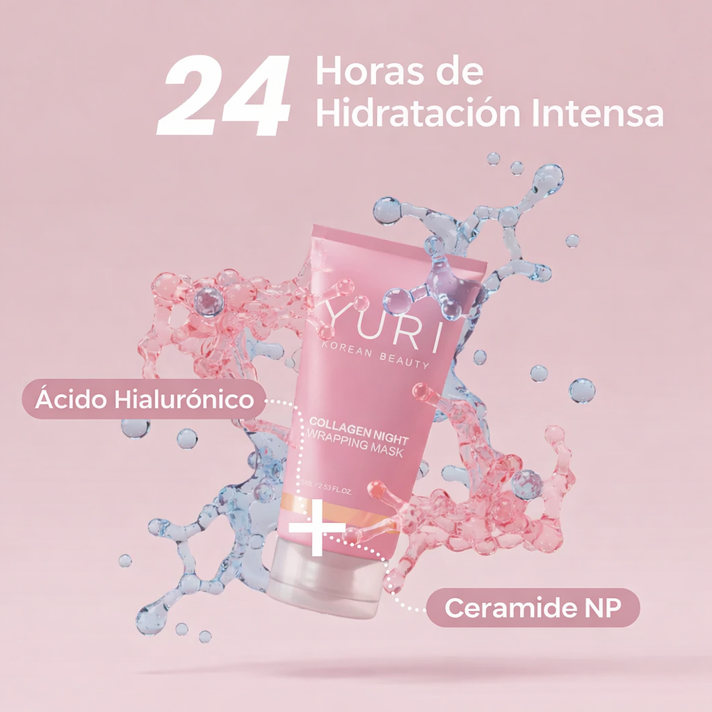 Mascarilla Nocturna Con Efecto Wrap De Colágeno–Despierta con piel firme y luminosa