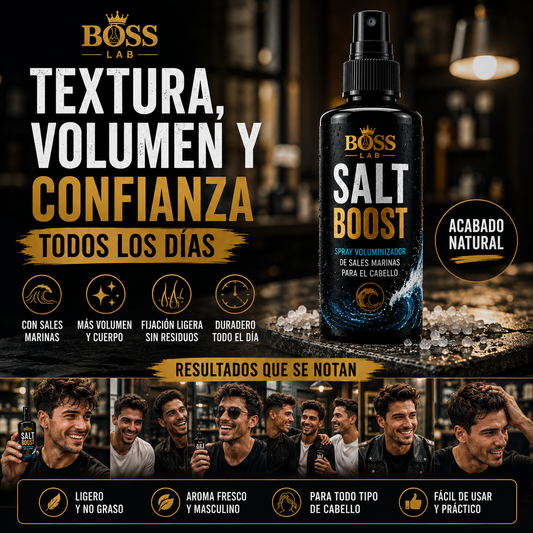 Salt Boost – Aumenta el Volumen y la Textura del Cabello