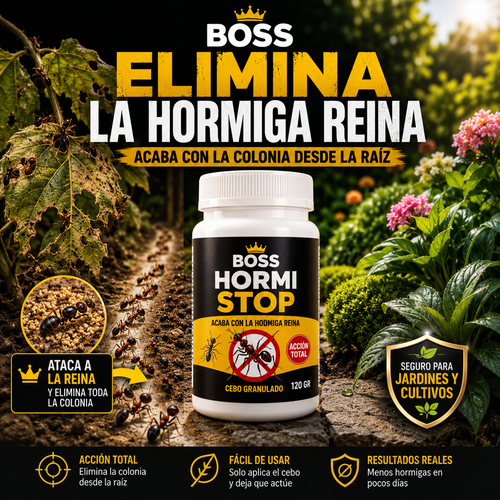 Boss Hormi Stop-El Mejor Eliminador de Hormiga