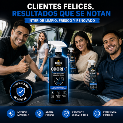 ODORIX™ – Elimina Manchas y Malos Olores de la Tapicería