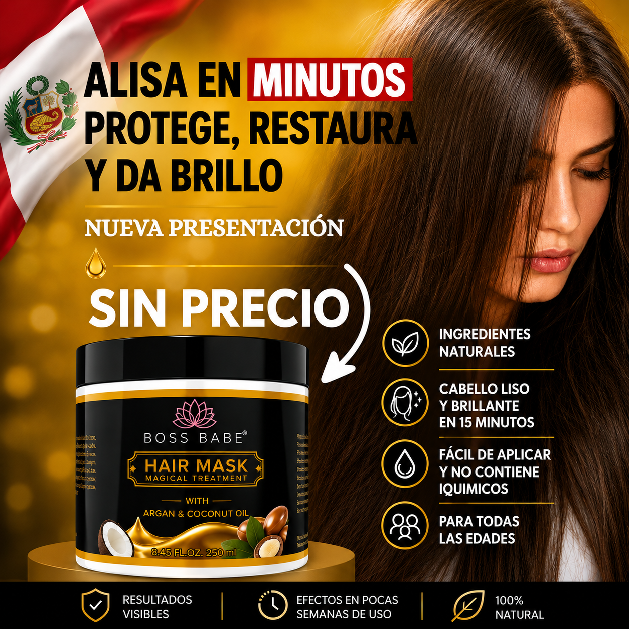 ALISADOR NATURAL LAVDIK HAIR MASK