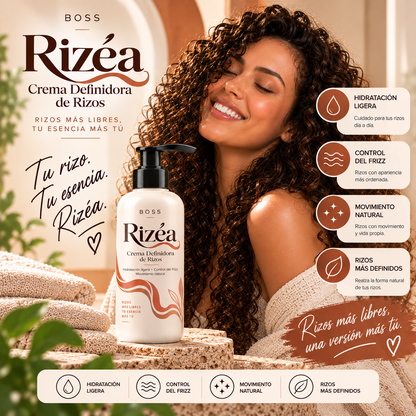 BOSS RIZÉA | Crema Definidora de Rizos
