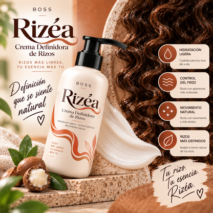 BOSS RIZÉA | Crema Definidora de Rizos