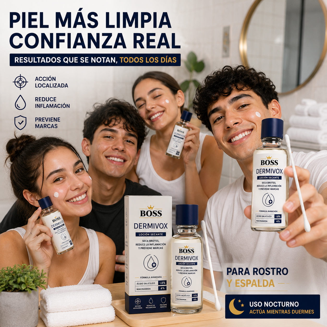 Dermivox – Seca Brotes, Reduce la Inflamación y Previene Marcas