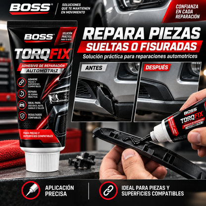 BOSS TORQFIX - Adhesivo de reparación automotriz