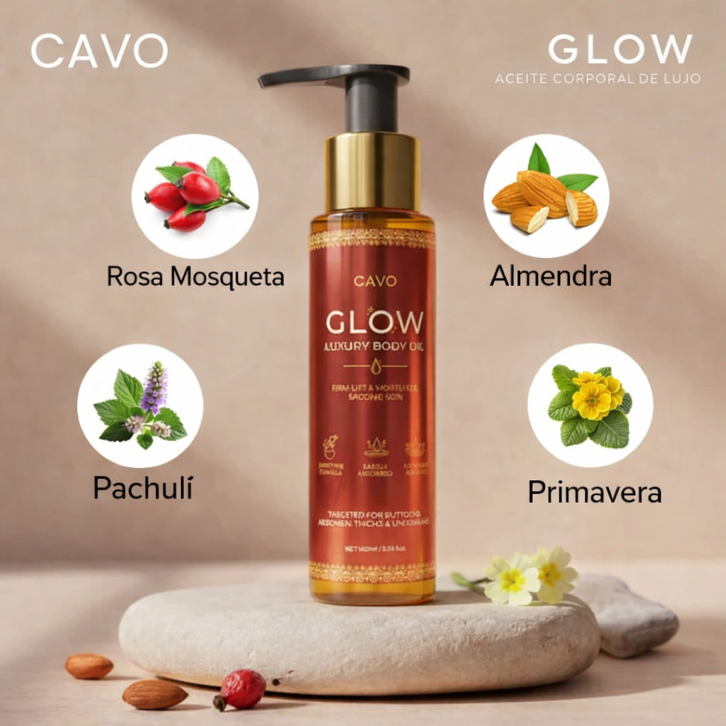 Cavo Glow Oil-Aceite Corporal Reafirmante