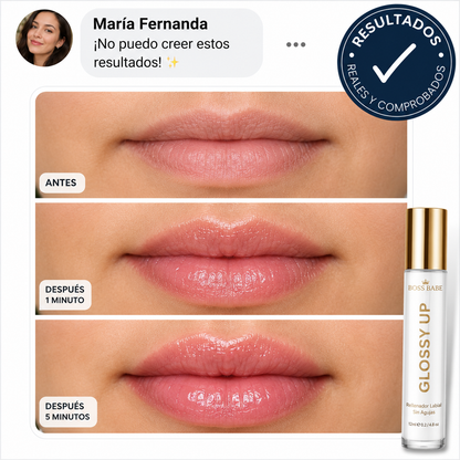 💋GLOSSY UP-Rellenador Labial Sin Agujas