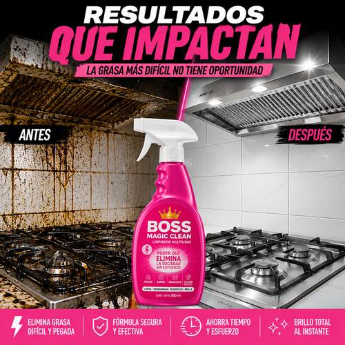 BOSS MAGIC CLEAN - Control Total de la Grasa