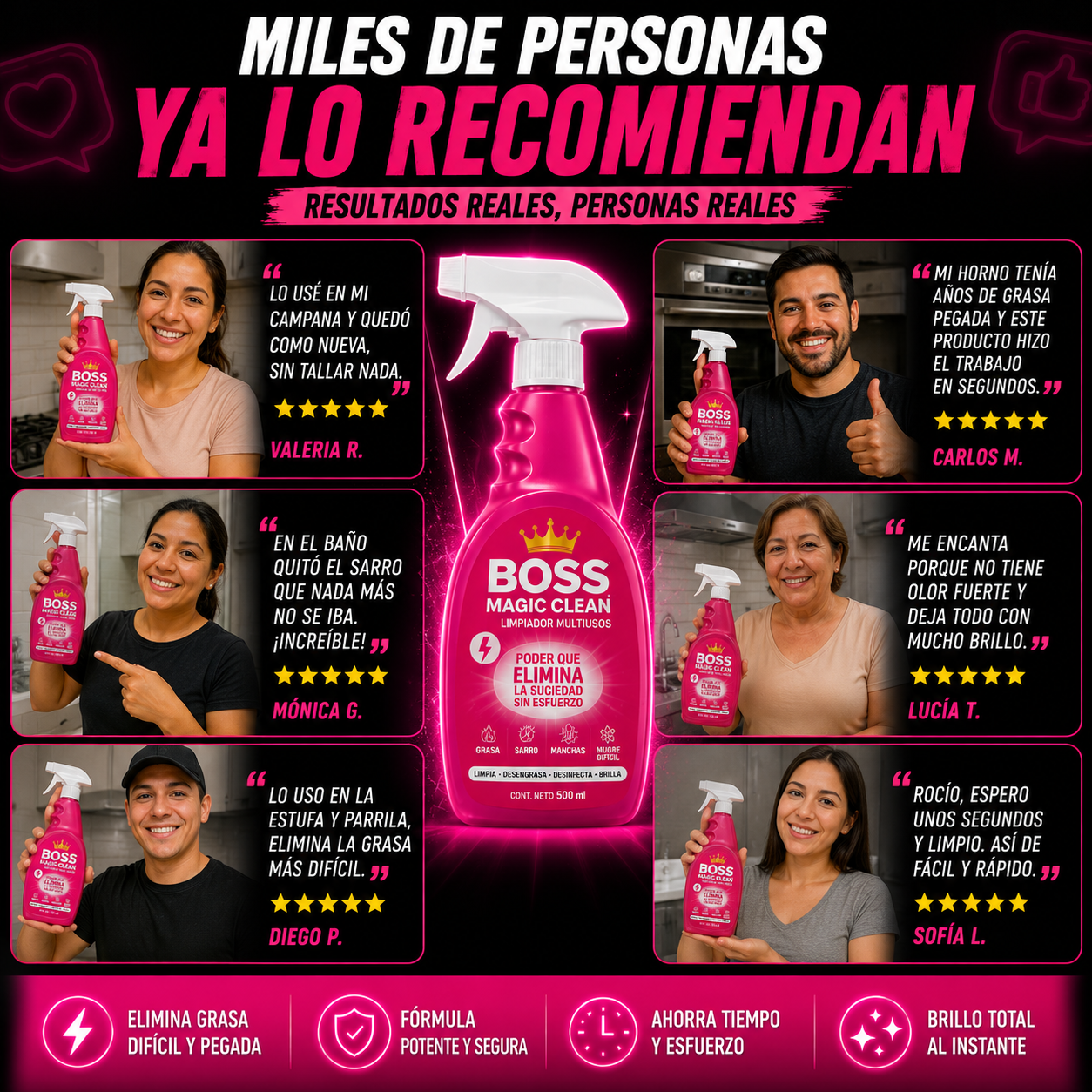BOSS MAGIC CLEAN - Control Total de la Grasa