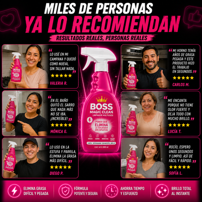 BOSS MAGIC CLEAN - Control Total de la Grasa