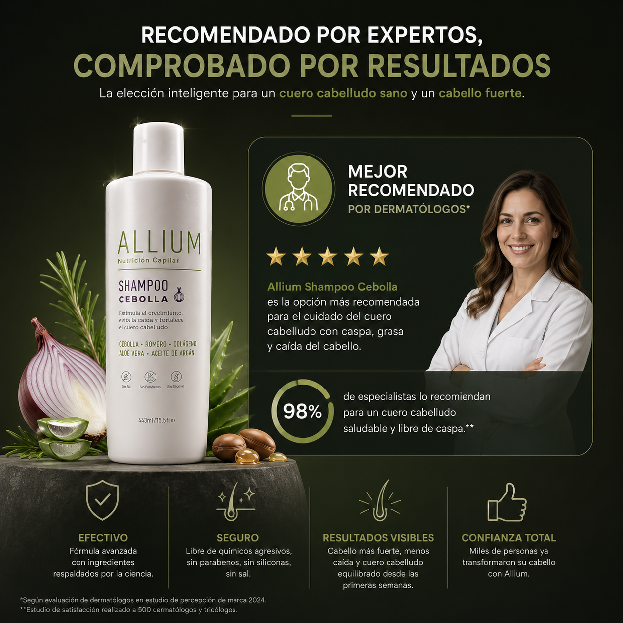 ALLIUM — Restauración Capilar Control Caspa & Caída