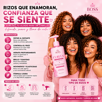 CURLÉA™ – Define Tus Rizos en Segundos