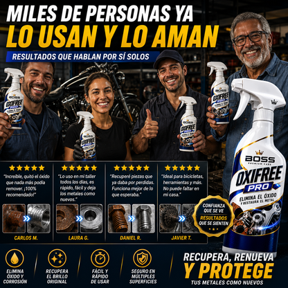 👑BOSS OxiFree Pro | Elimina el Óxido y Restaura el Metal