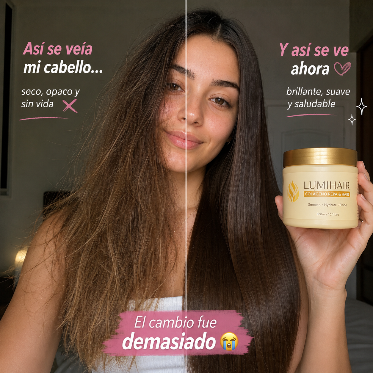 LUMIHAIR-Tratamiento Viral De Transformación Capilar