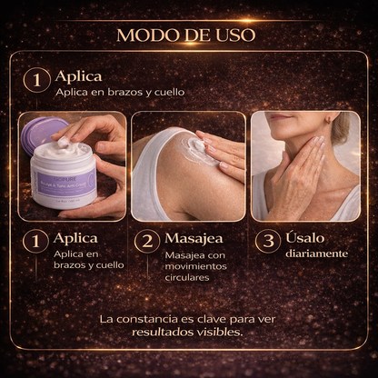 GoPure Cream-Recupera la firmeza de tus brazos y cuello sin cirugía