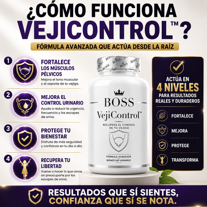 VejiControl™ – Recupera el Control de tu Vejiga