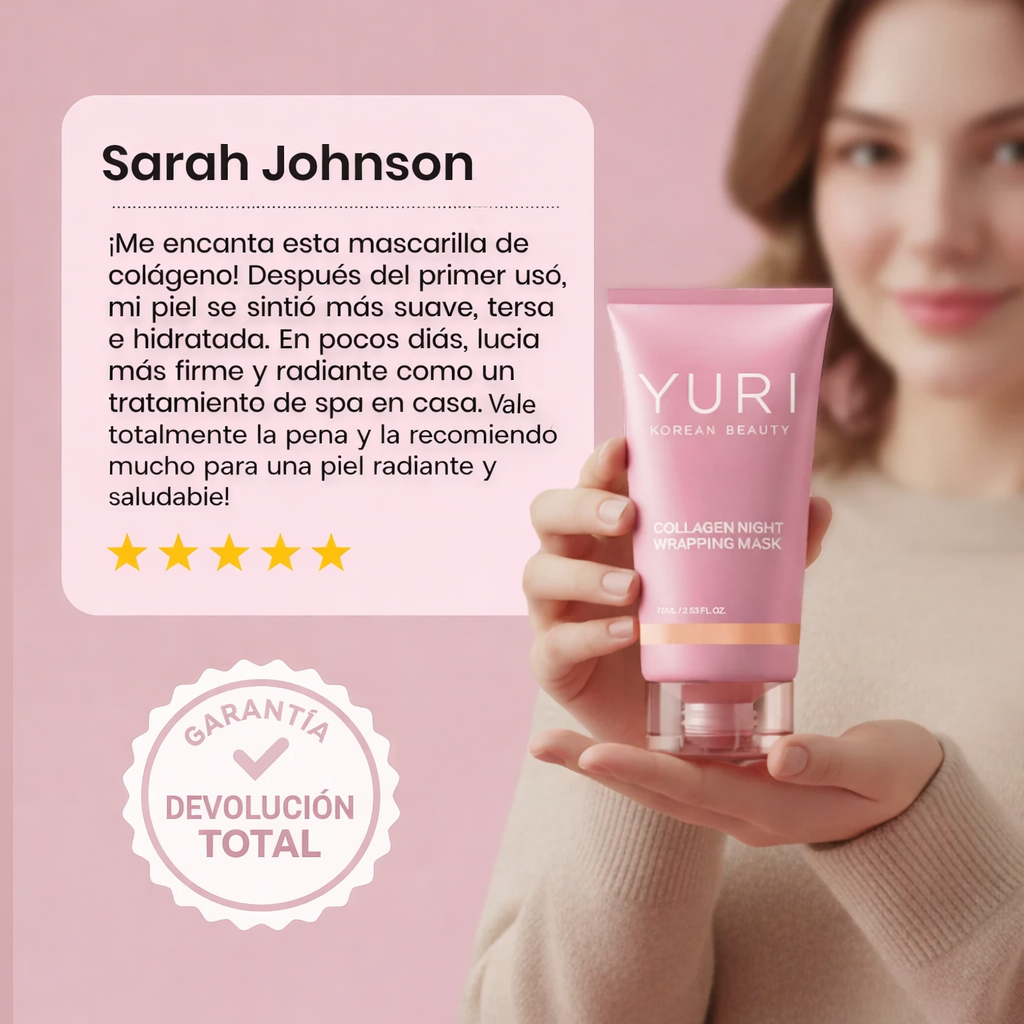 Mascarilla Nocturna Con Efecto Wrap De Colágeno–Despierta con piel firme y luminosa