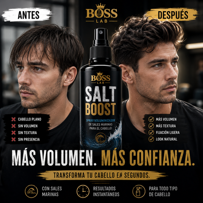 Salt Boost – Aumenta el Volumen y la Textura del Cabello