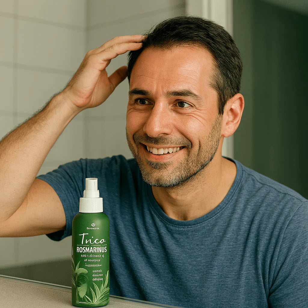 Trico Rosmarinus - Detén la Caída del Cabello y Recupera tu Cabello de hace 10 años