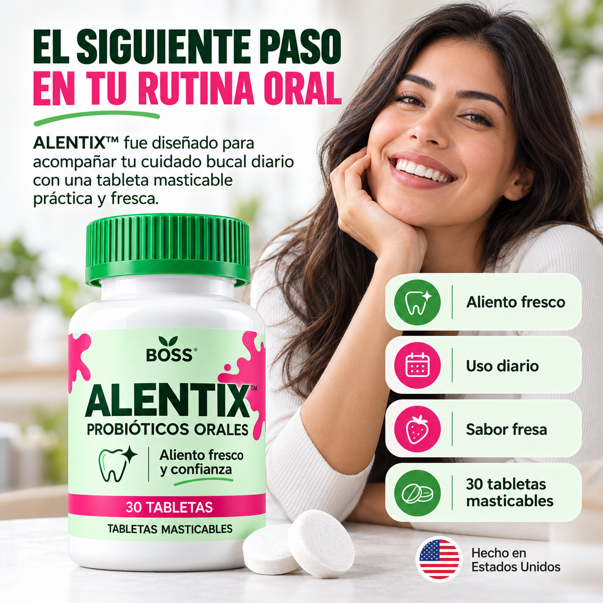 ALENTIX™ Aliento fresco y confianza