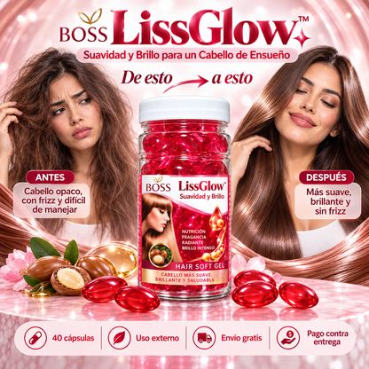 LissGlow™ – Suavidad y Brillo para un Cabello de Ensueño
