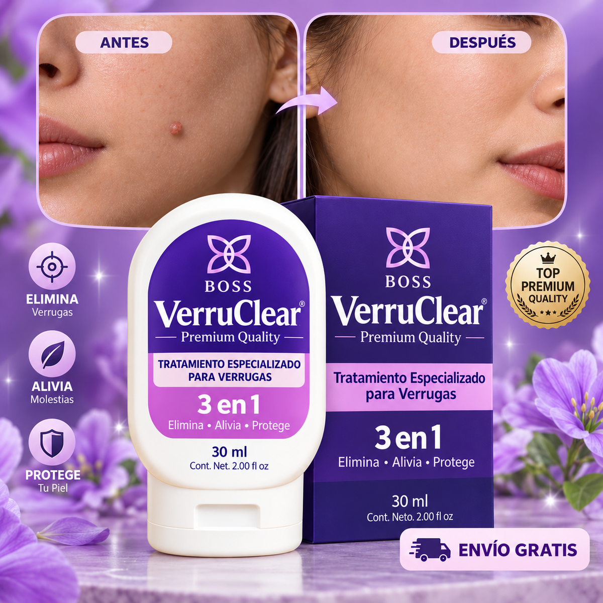 VerruClear – Tratamiento Especializado para Verrugas