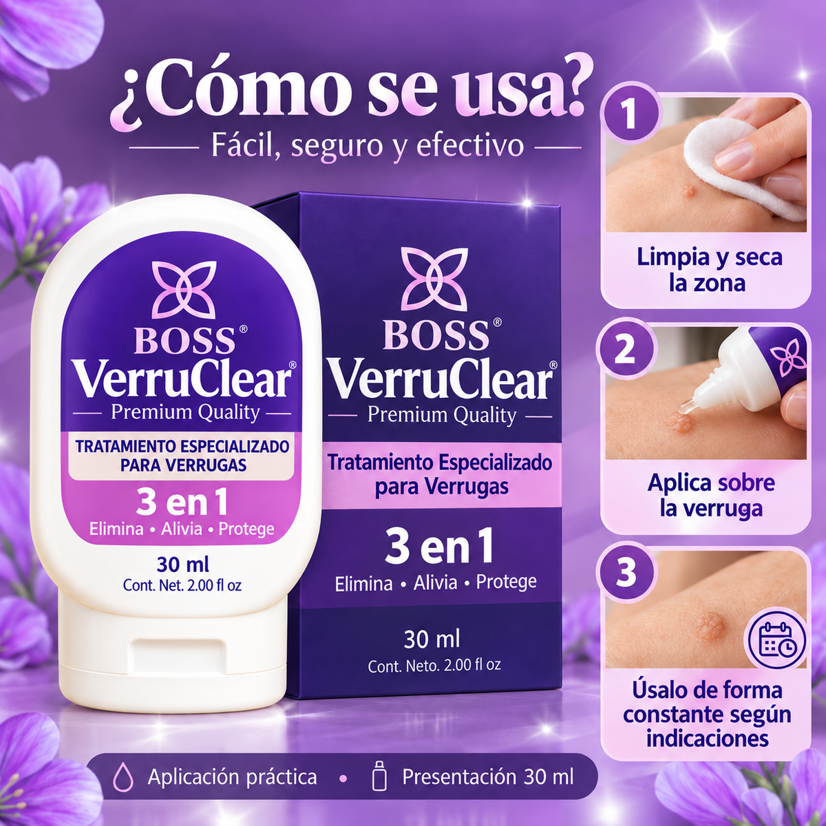 VerruClear – Tratamiento Especializado para Verrugas