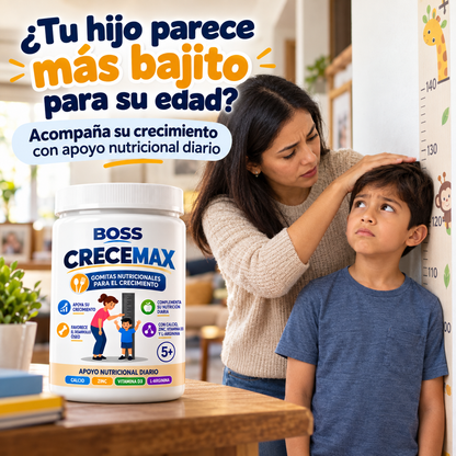 CRECEMAX Gomitas Nutricionales para el Crecimiento