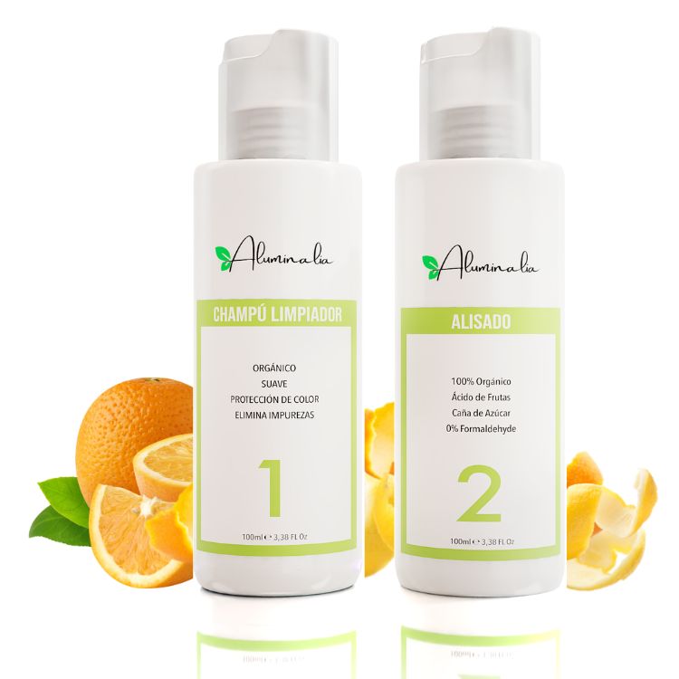 Aluminalia —Kit de Alisado 100% Vegetal de Larga Duración