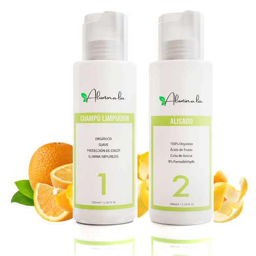 Aluminalia —Kit de Alisado 100% Vegetal de Larga Duración