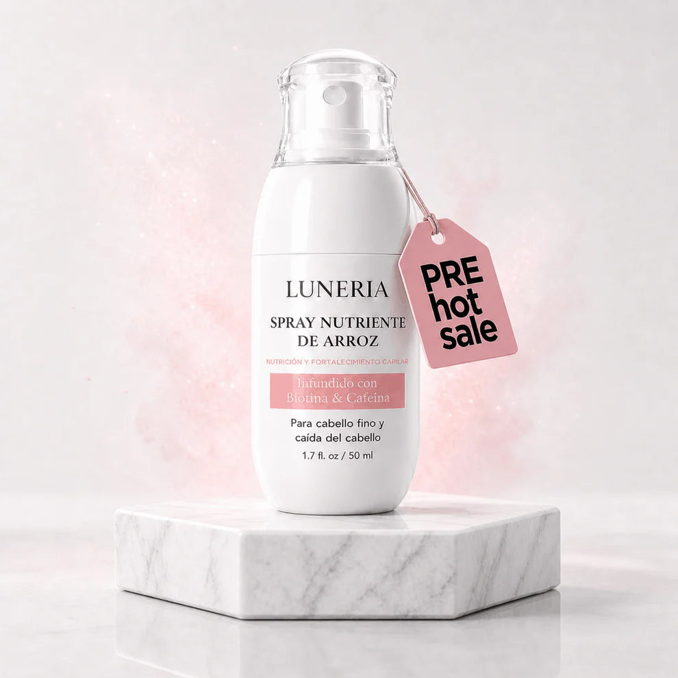 Luneria-Spray capilar que ayuda a frenar la caída