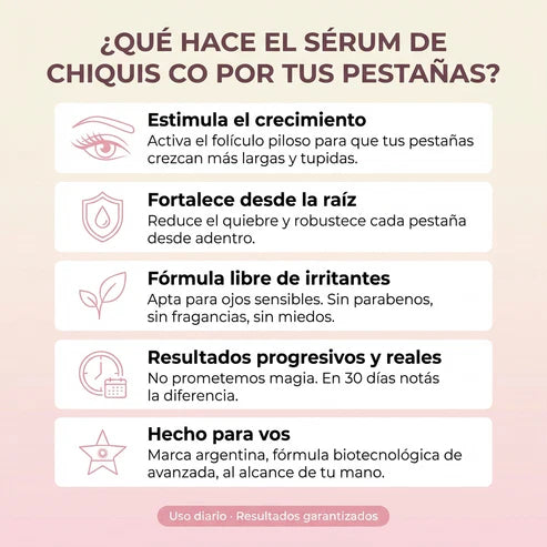 Serum de Pestañas – Más Largas y Voluminosas