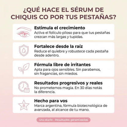 Serum de Pestañas – Más Largas y Voluminosas