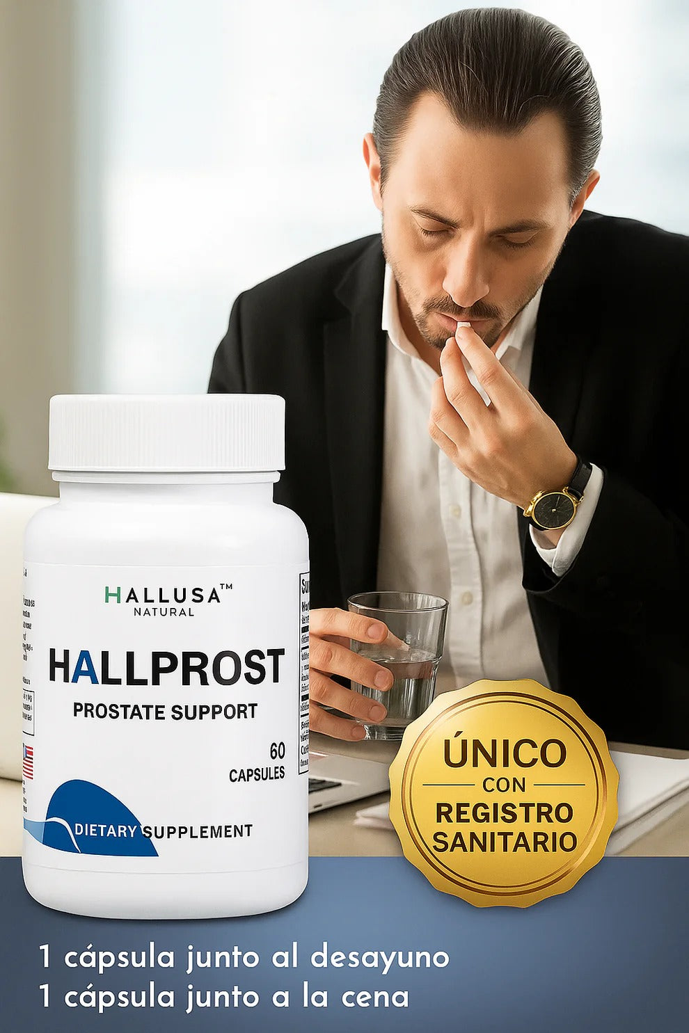 HALLPROST - Tratamiento Completo para la prostata