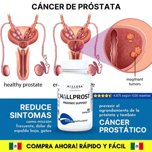 HALLPROST - Tratamiento Completo para la prostata