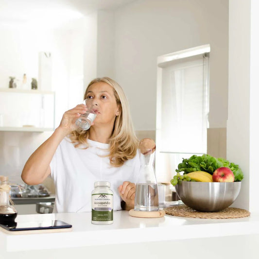 Ashwagandha Gold-Fórmula avanzada para reducir el estrés y fortalecer el bienestar integral (30 CÁPSULAS)