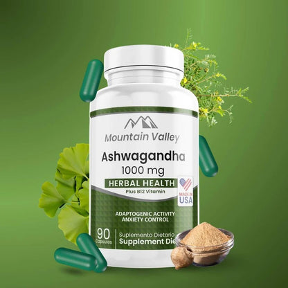 Ashwagandha Gold-Fórmula avanzada para reducir el estrés y fortalecer el bienestar integral (30 CÁPSULAS)