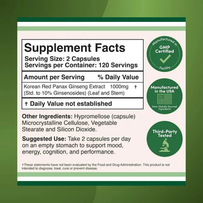 Ashwagandha Gold-Fórmula avanzada para reducir el estrés y fortalecer el bienestar integral (30 CÁPSULAS)