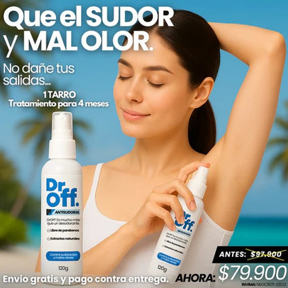 DrOFF🧑‍⚕️- Tratamiento médico contra el sudor