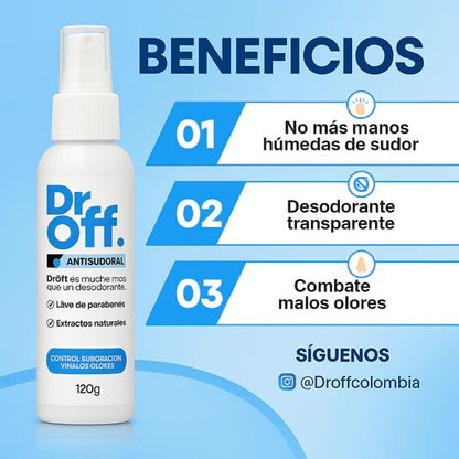 DrOFF🧑‍⚕️- Tratamiento médico contra el sudor