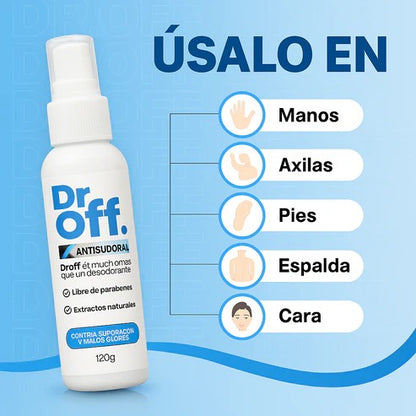 DrOFF🧑‍⚕️- Tratamiento médico contra el sudor