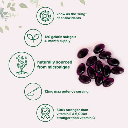 La Astaxantina-Escudo Antioxidante que tu Cuerpo Aclama