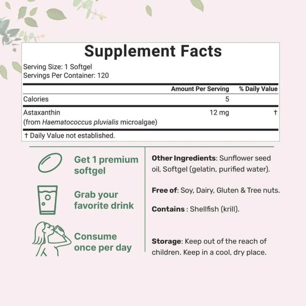 La Astaxantina-Escudo Antioxidante que tu Cuerpo Aclama