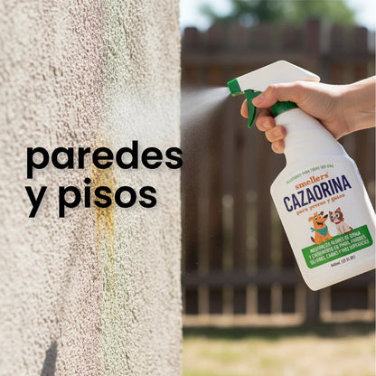 Cazaorina – Eliminador de Olores de Mascotas sin Cloro Y Con Aroma