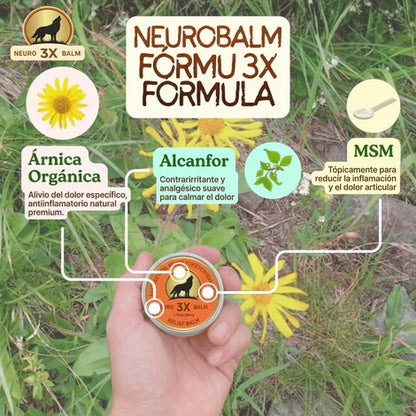 NeuroBalm 3X™ Bálsamo De Alivio MSM