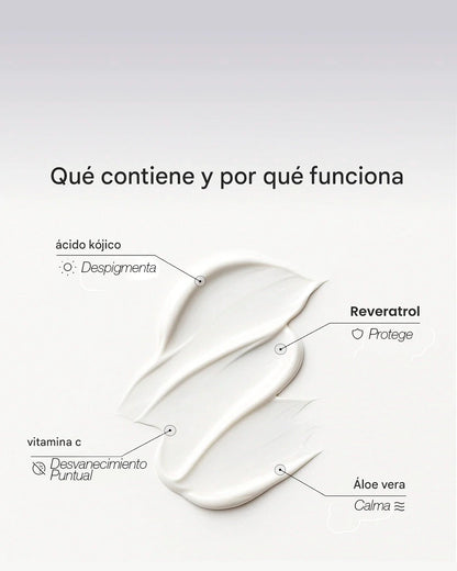 Eliré-Corrector de manchas oscuras para una luminosidad visible