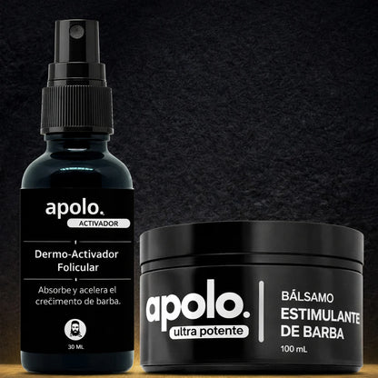 KIT DE CRECIMIENTO DE BARBA 2 EN 1